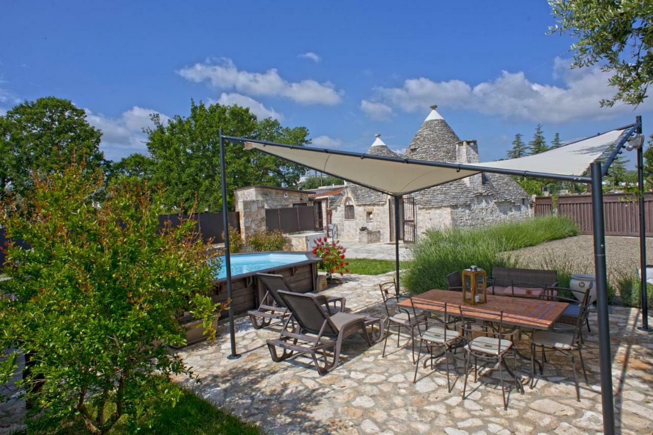 Вилла I Trulli Di Ginevra Альберобелло Экстерьер фото