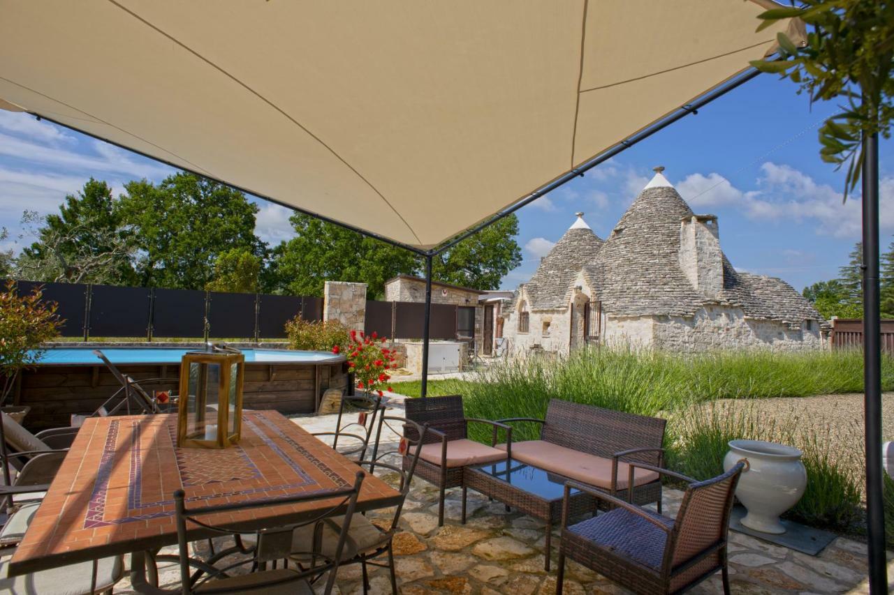 Вилла I Trulli Di Ginevra Альберобелло Экстерьер фото